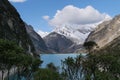 Lake Paron, the largest turquoise lake in the Cordillera Blanca, Peruvian Andes, Artesonraju mountain, Paramount Peak